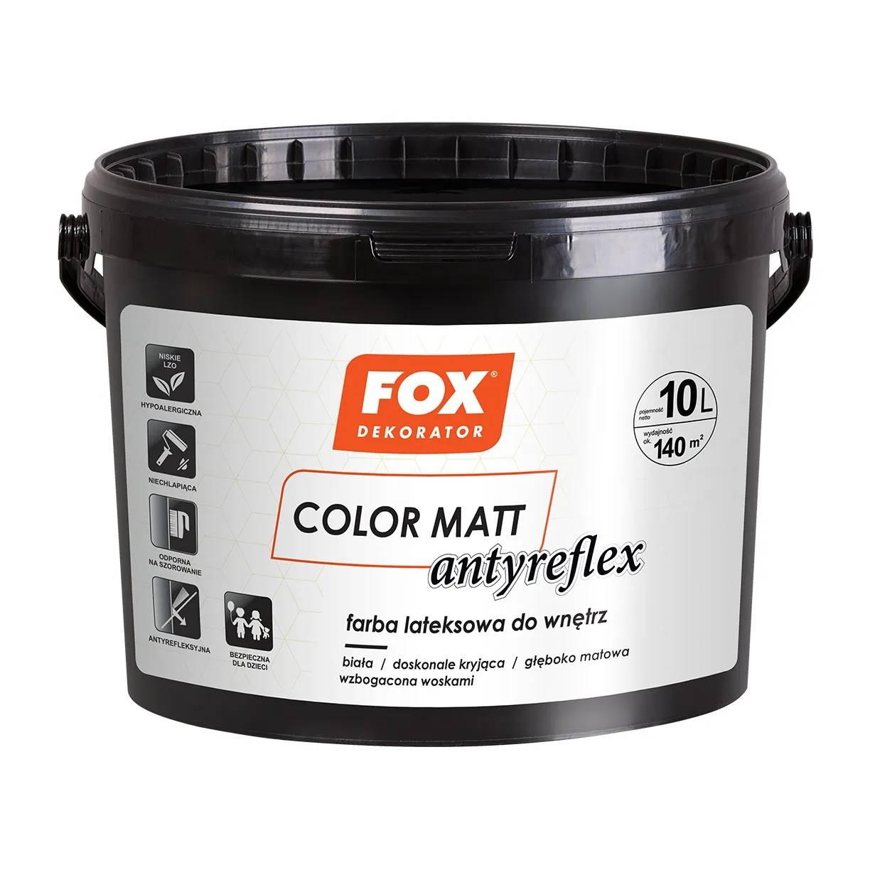 Фарба латексна Fox Dekorator Color Matt Antyreflex 2,5л - 379812