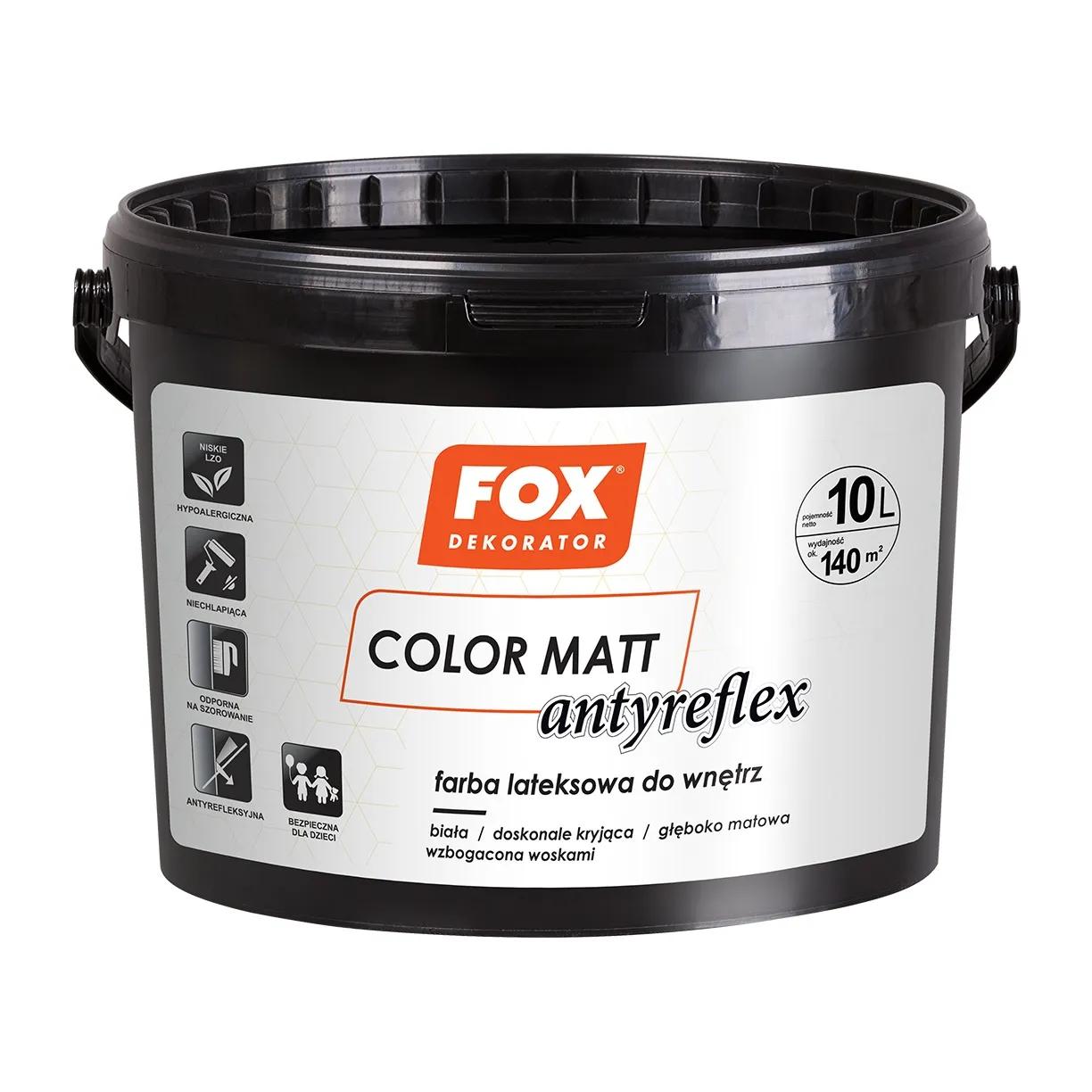 Фарба латексна Fox Dekorator Color Matt Antyreflex 2,5л - 379812