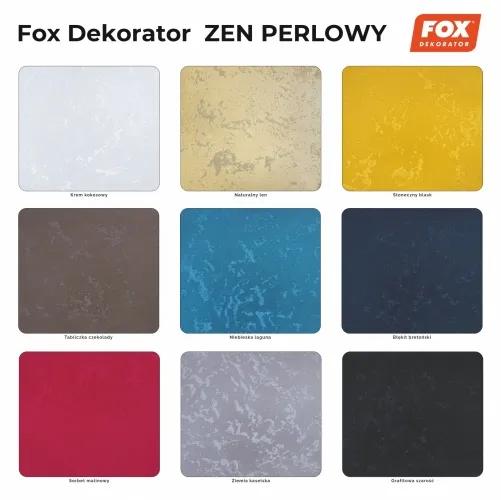 Краска структурная Fox Dekorator Zen Perlowy KREM KOKOSOWY кокосовый крем 1л - 379820