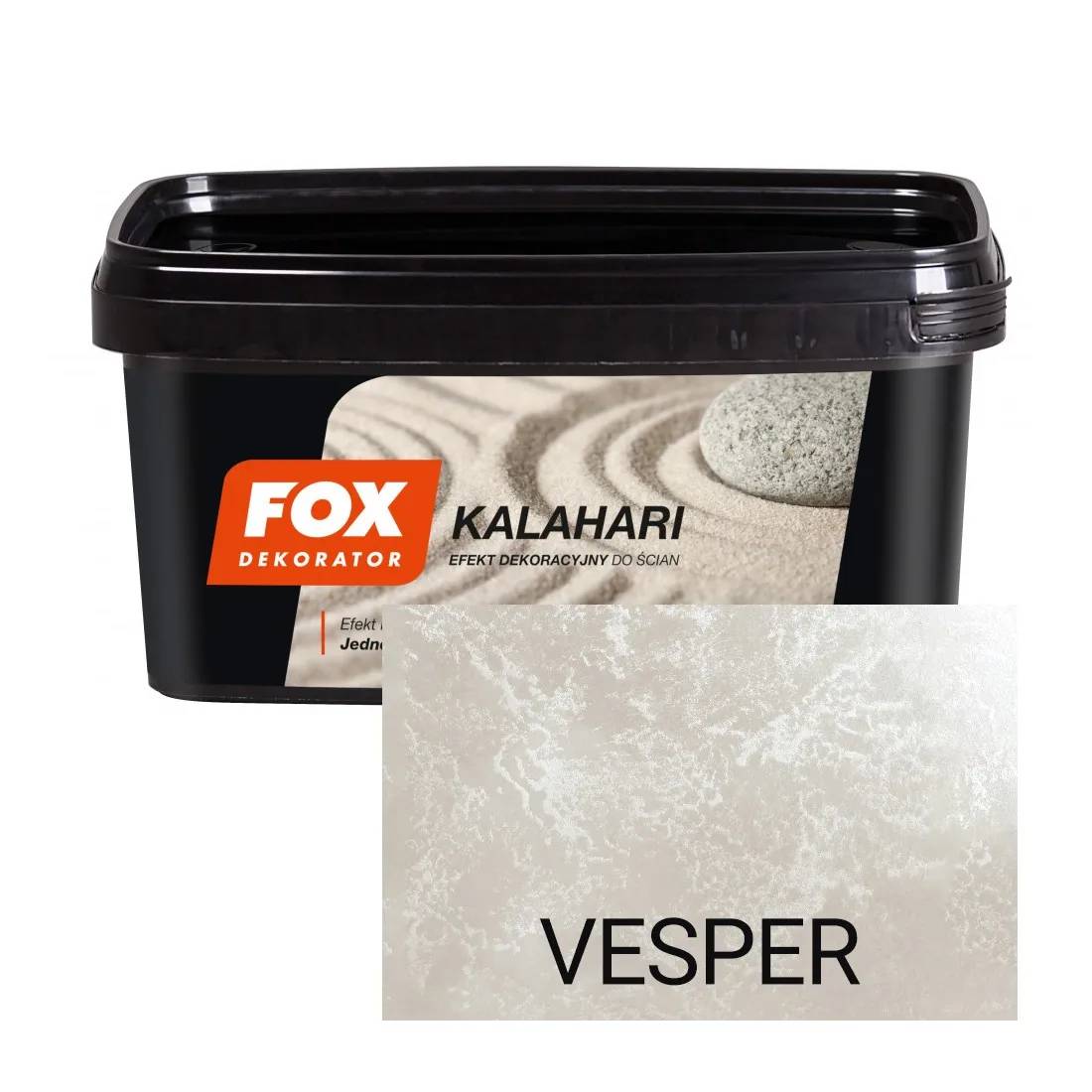 Фарба декоративна структурна Fox Dekorator Kalahari Vesper 1л - 379830