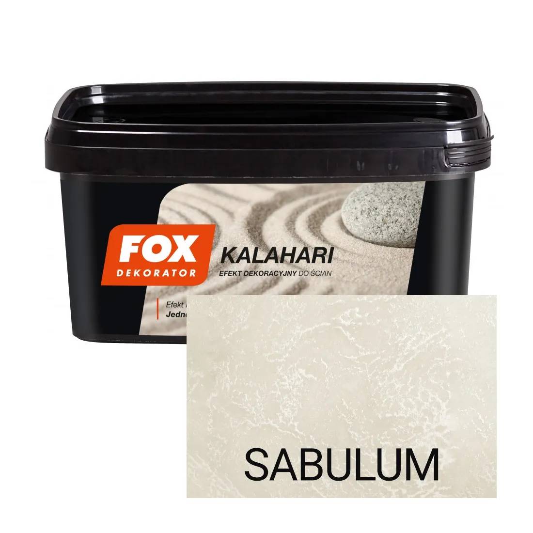 Фарба декоративна структурна Fox Dekorator Kalahari Sabulum 1л - 379836