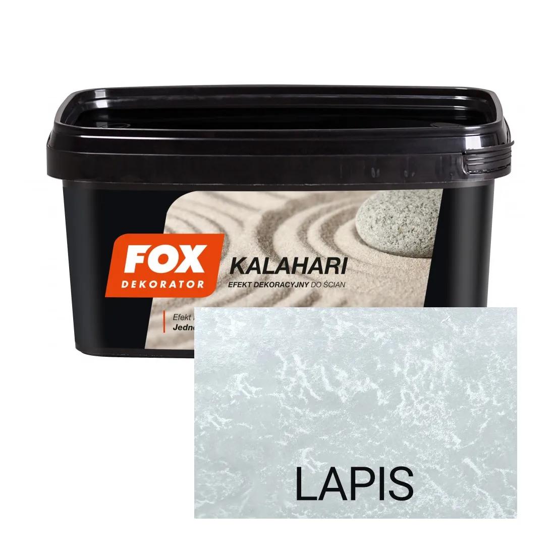 Краска декоративная структурная Fox Dekorator Kalahari Lapis 1л - 380461