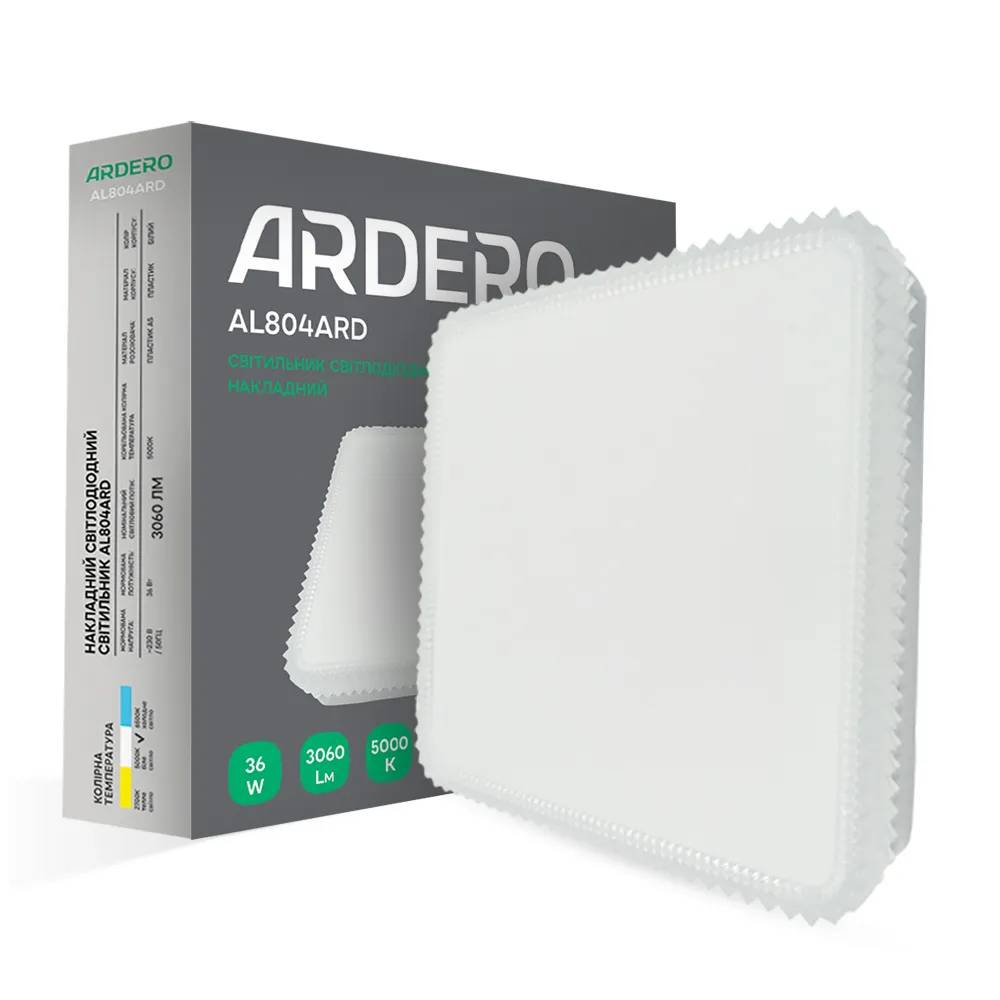 Светодиодный светильник Ardero AL804ARD 36Вт 5000K белый - 381327