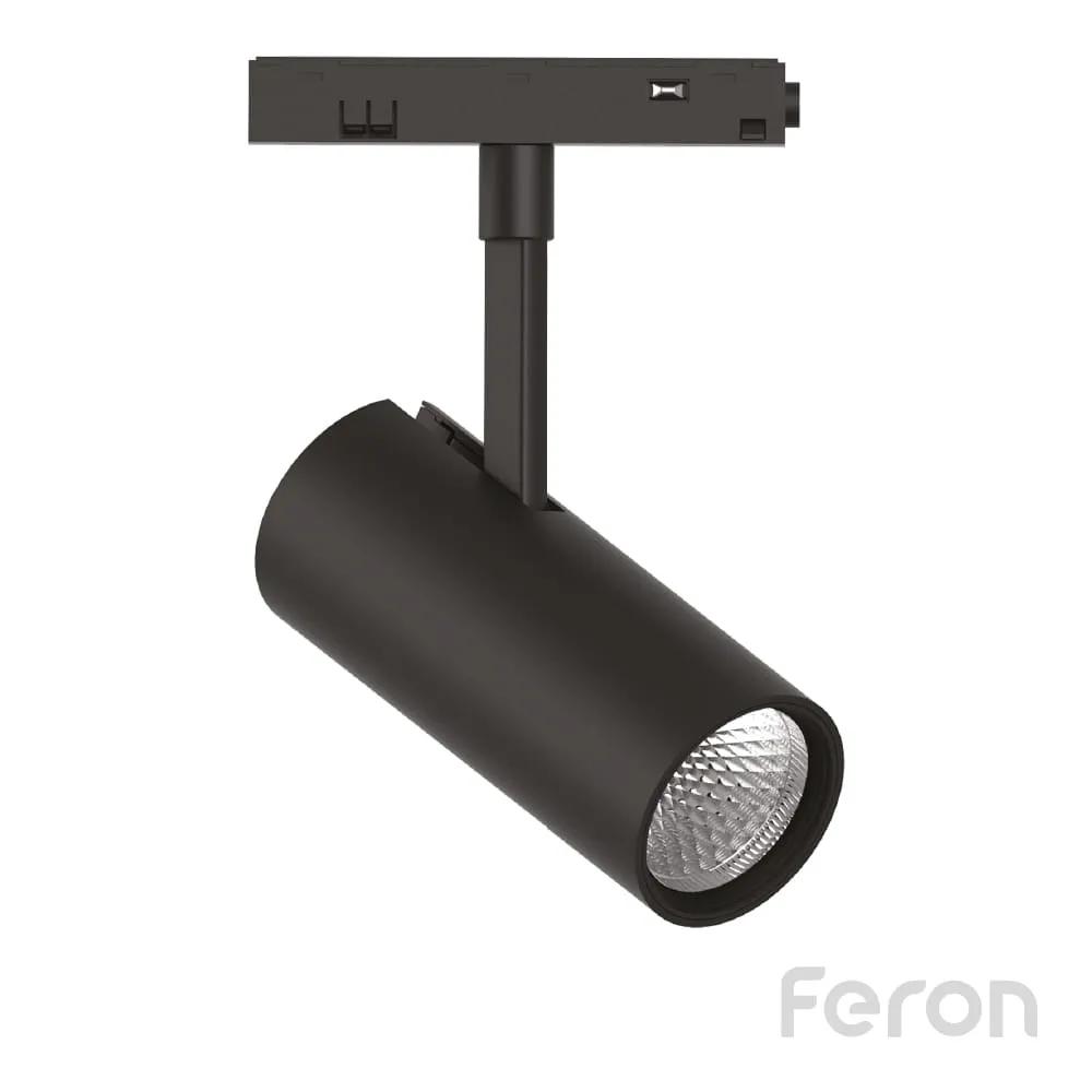 Світлодіодний магнітний трековий світильник Feron MGN303 10Вт 4000K чорний - 384010