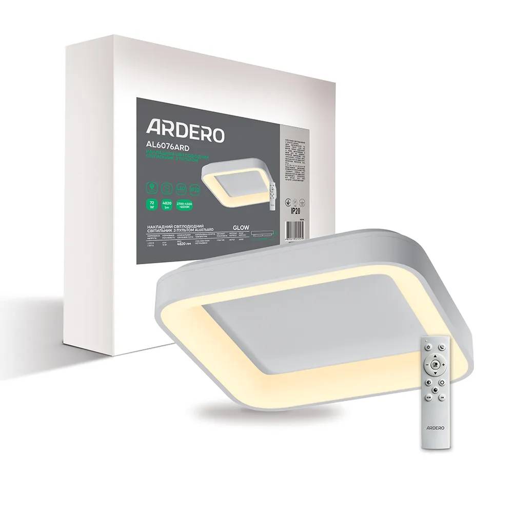 Світлодіодний світильник Ardero AL6076ARD GLOW 72Вт - 385543