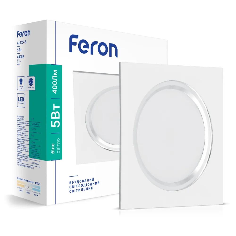 Світлодіодний світильник Feron AL527-S 5Вт 4000K - 385672