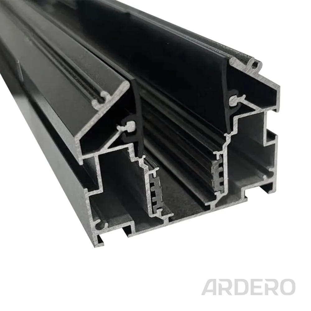 Шинопровід Ardero CABM1005 для натяжних стель вбудований 3м чорний - 387591