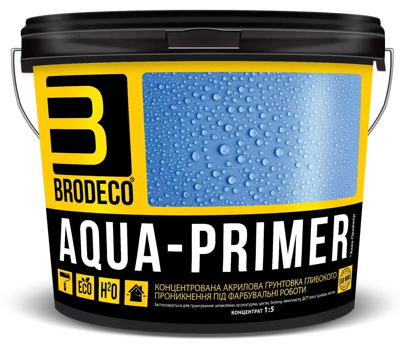 Ґрунтовка глибокого проникнення концентрат Aqua-Primer Brodeco 1 л - 388346