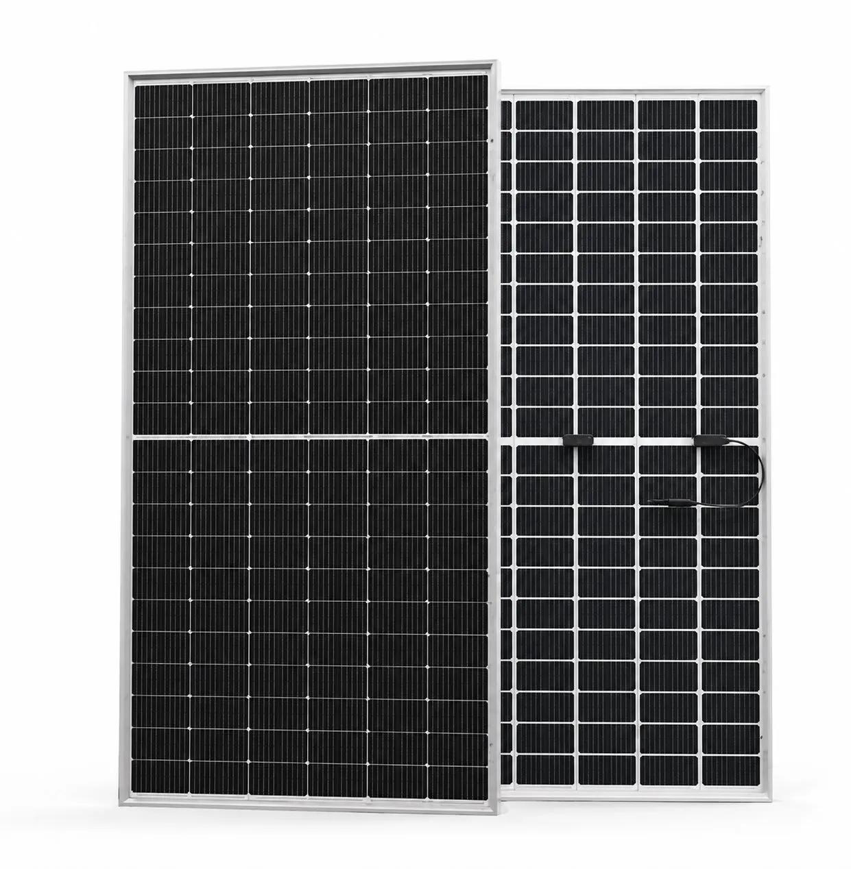 Солнечная монокристаллическая двусторонняя панель 630 Вт, N-type TOPCon, Bifacial, Double Glass - 388391