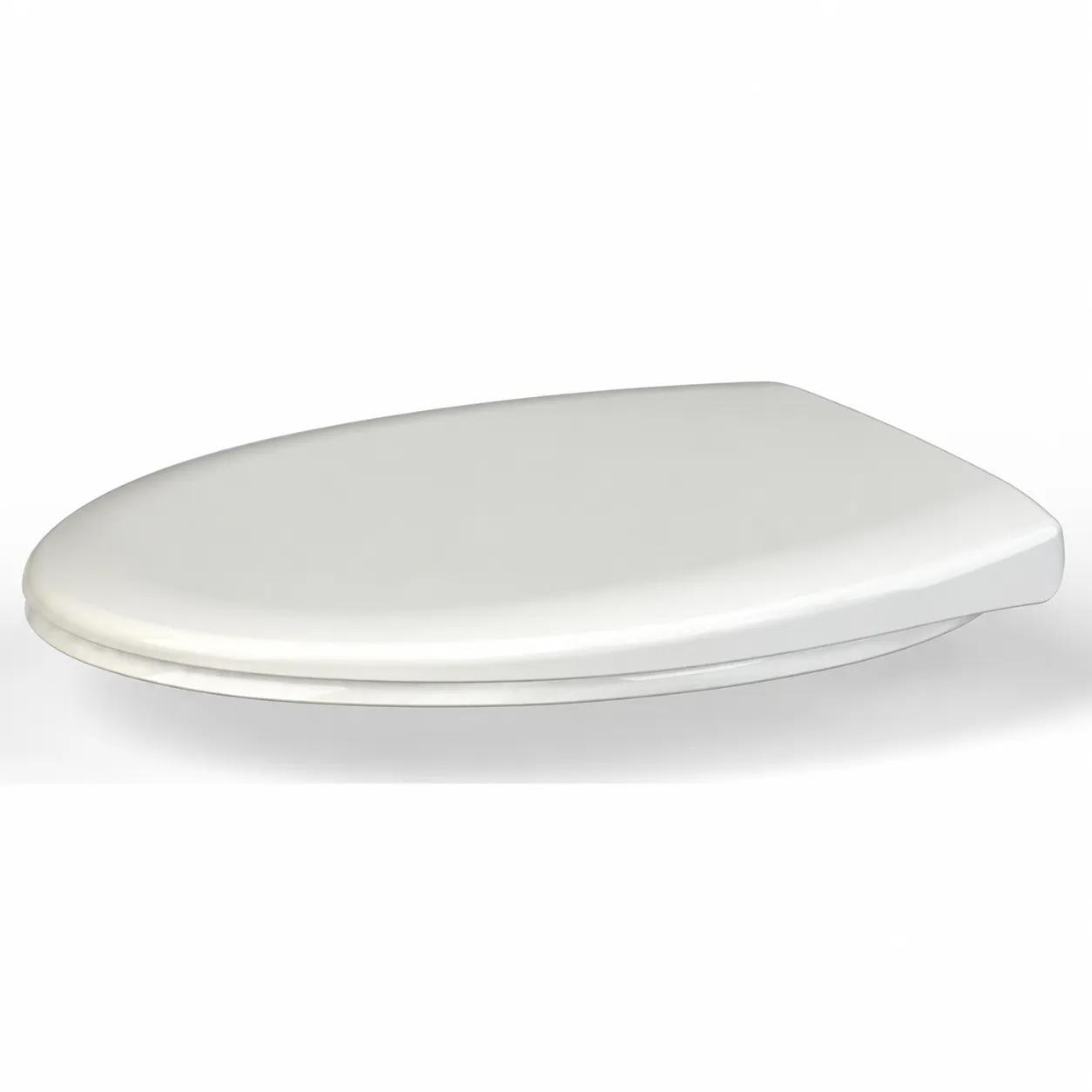Сидіння для унітаза SoloPlast СП14-ДІ 378×434×55 мм з мікроліфтом, для підвісних унітазів та інсталяцій - 388493