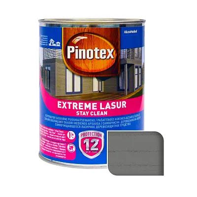 Лазур деревозахисний Pinotex Extreme Lasur, 1 л, кам'яно-сірий, напівматовий - 394985