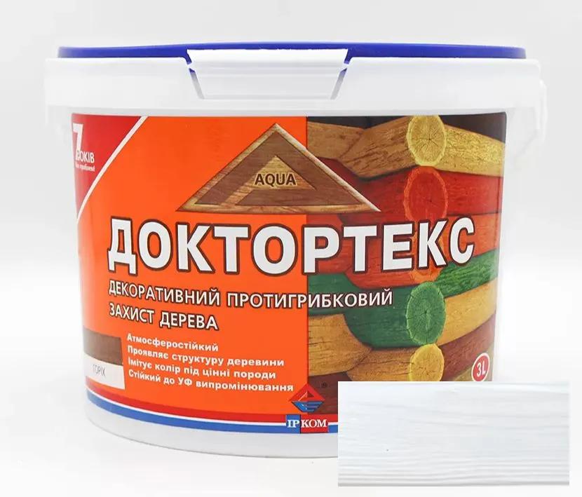 Лазур Доктортекс ІРКОМ ІР-013, 3 л, білий - 395639