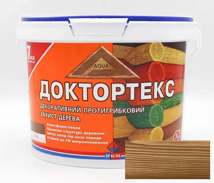 Лазур Доктортекс ІРКОМ ІР-013, 3 л, дуб - 395679