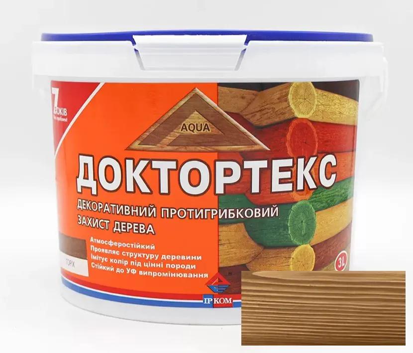 Лазур Доктортекс ІРКОМ ІР-013, 3 л, дуб - 395679
