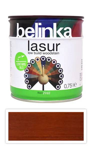 Фарба-лазур для деревини Belinka Lasur, 0,75 л, 17 тик - 395748