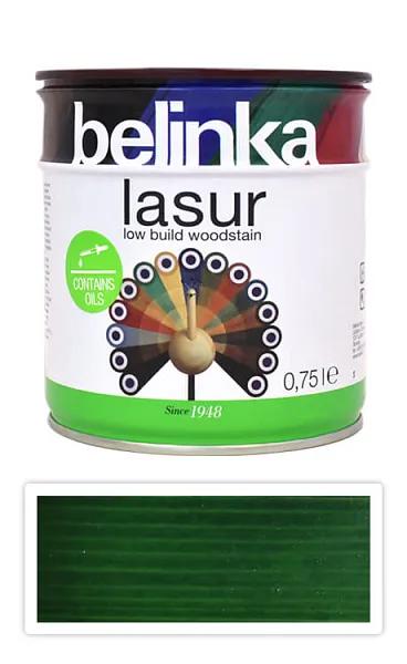 Фарба-лазур для деревини Belinka Lasur, 0,75 л, 19 зелена - 395752