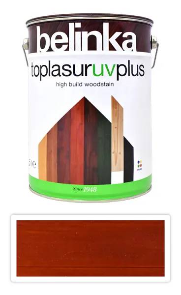 Краска-лазурь для древесины Belinka TopLasur UV Plus, 10 л, belinka 23 махагон - 396004
