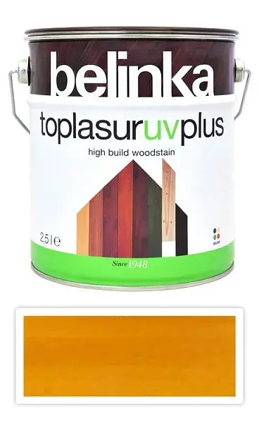 Фарба-лазур для деревини Belinka TopLasur UV Plus, 2,5 л, belinka 25 пінія - 396116