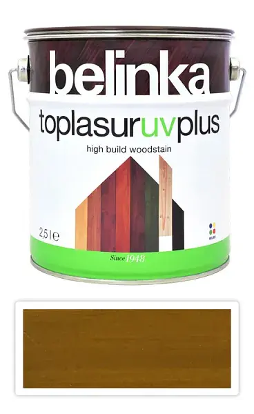 Фарба-лазур для деревини Belinka TopLasur UV Plus, 2,5 л, belinka 27 олива - 396124