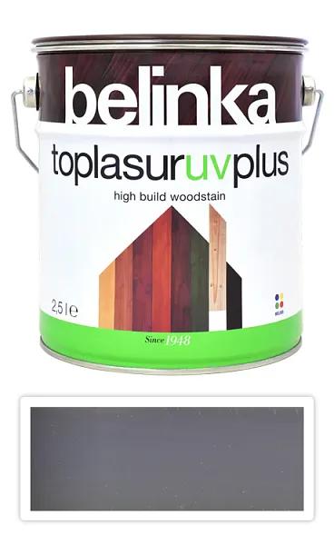 Краска-лазурь для древесины Belinka TopLasur UV Plus, 2,5 л, belinka 30 платиново-серая - 396140