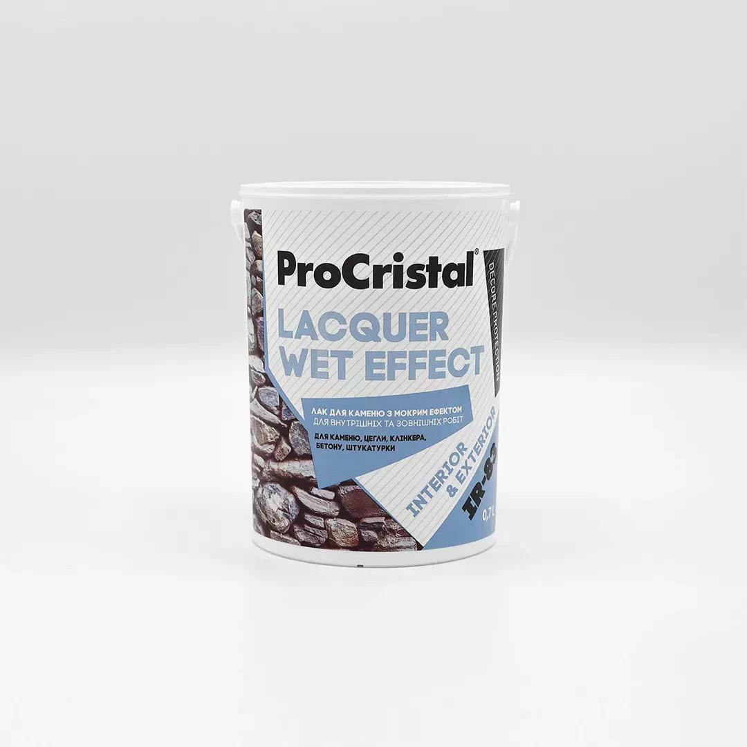 Лак для каменю мокрий ефект ProCristal Lacquer Wet Effect IР-83, 0,7 кг - 396806