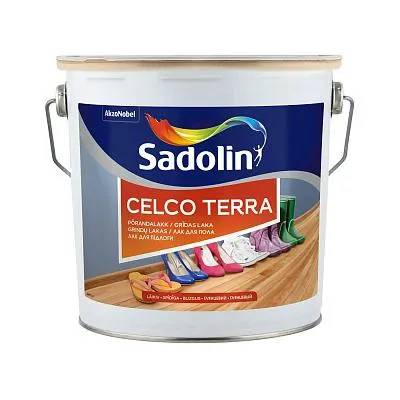 Лак для підлоги Sadolin Celco Terra, 2,5 л, безбарвний, глянсовий - 396828