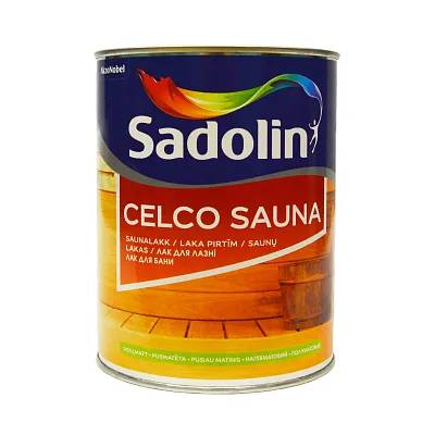 Лак для сауни Sadolin Celco Sauna, 1 л, безбарвний - 396830