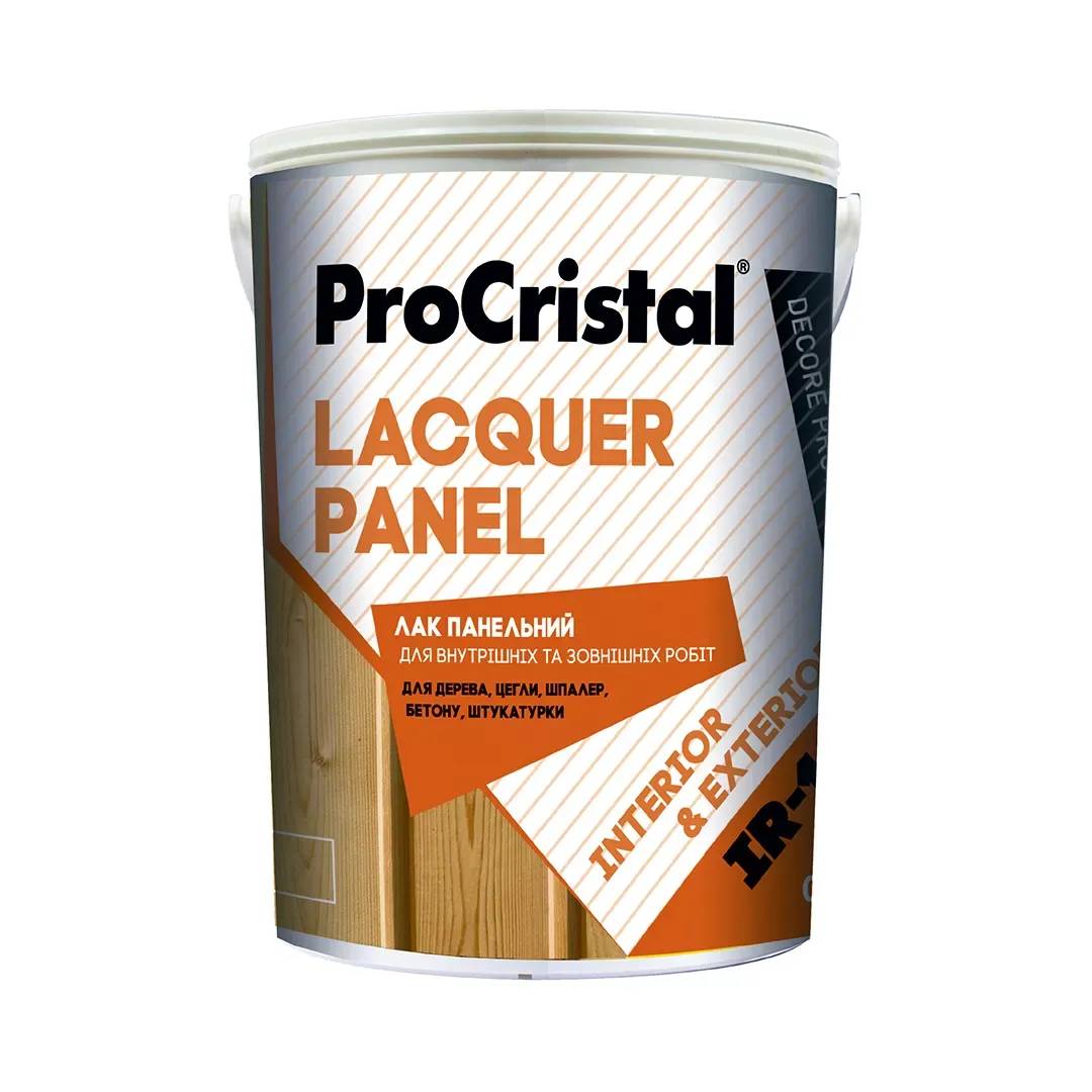 Лак панельний ProCristal Lacquer Panel ІР-10, 0,7 л, безбарвний, глянсовий - 396975