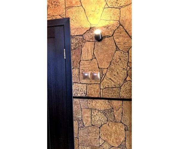 Комплект гнучких поліуретанових штампів GOLDEN STONE (тонкий) для вертикального друку по бетону та штукатурці. - 397940