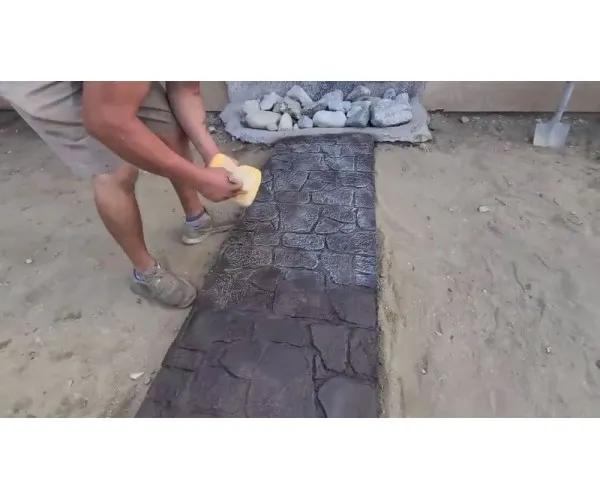 Комплект гнучких поліуретанови штампів VIA-П'ЯЦЕ для друку по бетону . - 397984