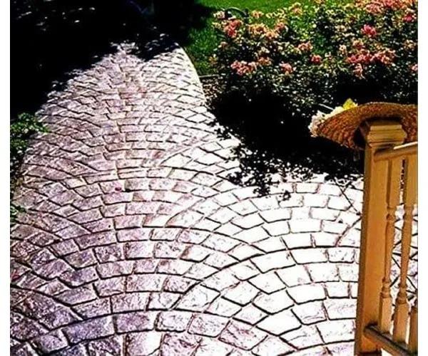 Гнучкий поліуретановий Штамп АНГЛІЙСЬКЕ Віяло для друку по бетону - 397999