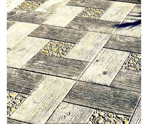 Гнучкий поліуретановий Штамп ДЕРЕВЕНСЬКА ДОРІЖКА для друку по бетону та штукатурці. - 398126