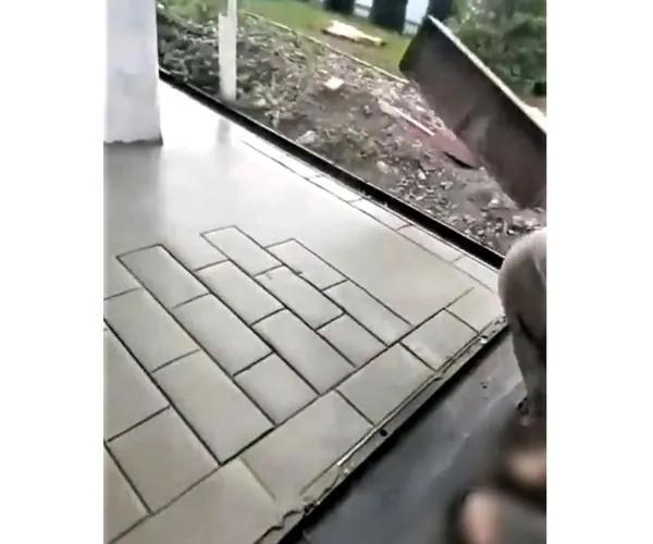 Трафарет ЦЕГЛА-відбиток з високоміцного пластику - 398430
