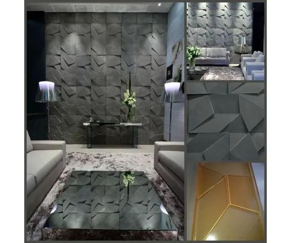Форма АБСТРАКТ для гипсовых 3D панелей. - 402596