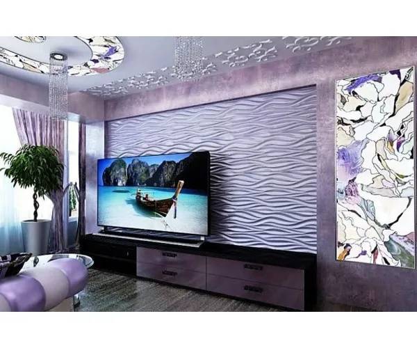 Форма АМБРОВАЯ ВУАЛЬ для гипсовых 3D панелей. - 402598