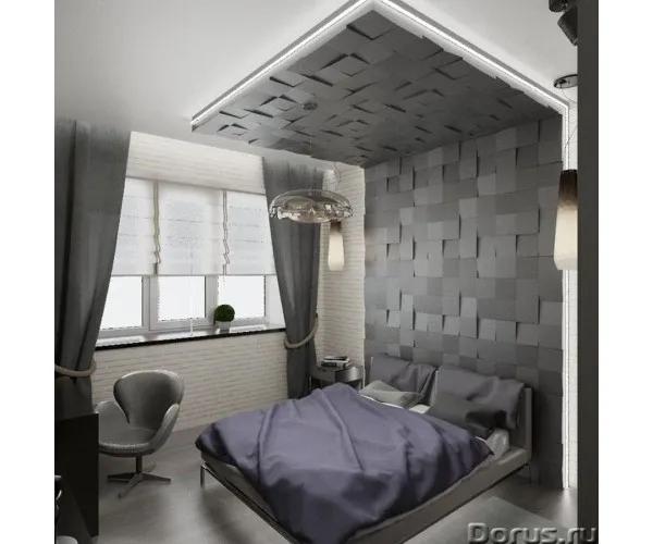 Гнучка поліуретанова Форма Ельче для гіпсових 3D панелей. - 402745