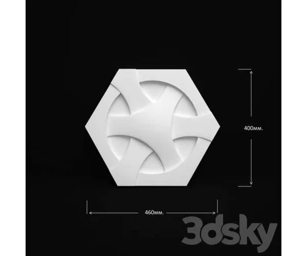 Форма КОЛЕСО для гипсовых 3D панелей. - 402792