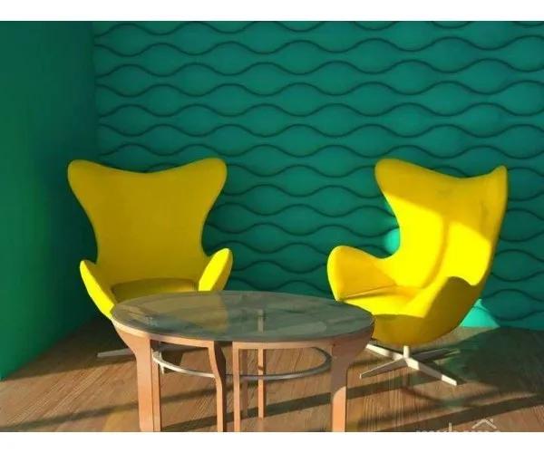 Форма РОБЕРТА для гипсовых 3D панелей. - 402968
