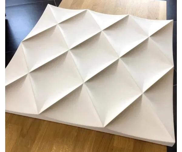 Форма РОМБ ОБЪЕМНЫЙ для гипсовых 3D панелей. - 402979