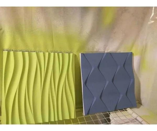 Форма РОМБОВИР для гипсовых 3D панелей. - 402985