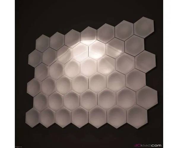 Форма СОТЫ для гипсовых 3D панелей. - 403021