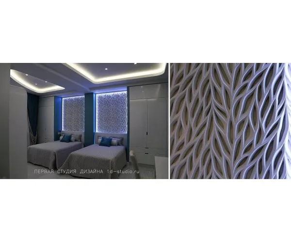 Форма САНТА-ЛУЧИЯ для гипсовых 3D панелей. - 403081