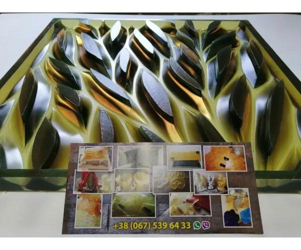 Форма САНТА-ЛУЧИЯ для гипсовых 3D панелей. - 403085