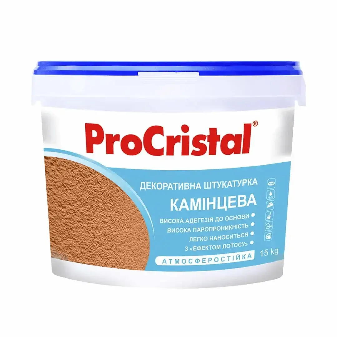 Штукатурка акрилова "Камінь" ІРКОМ ІР-58, 15 кг, білий, A - 403527
