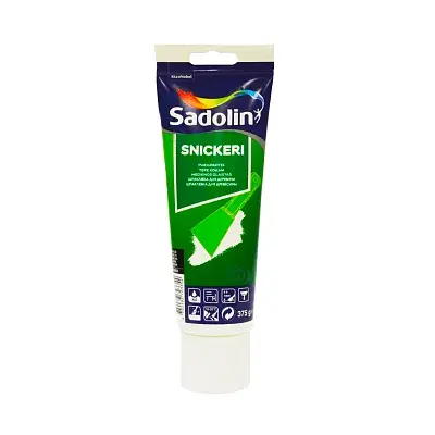 Шпаклевка для дерева Sadolin SNICKERI, 0,37 л, белый - 403655
