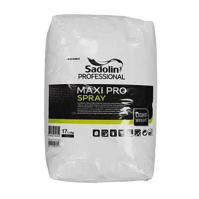 Шпаклівка Sadolin MAXI PRO SPRAY, 17 л, білий - 403786