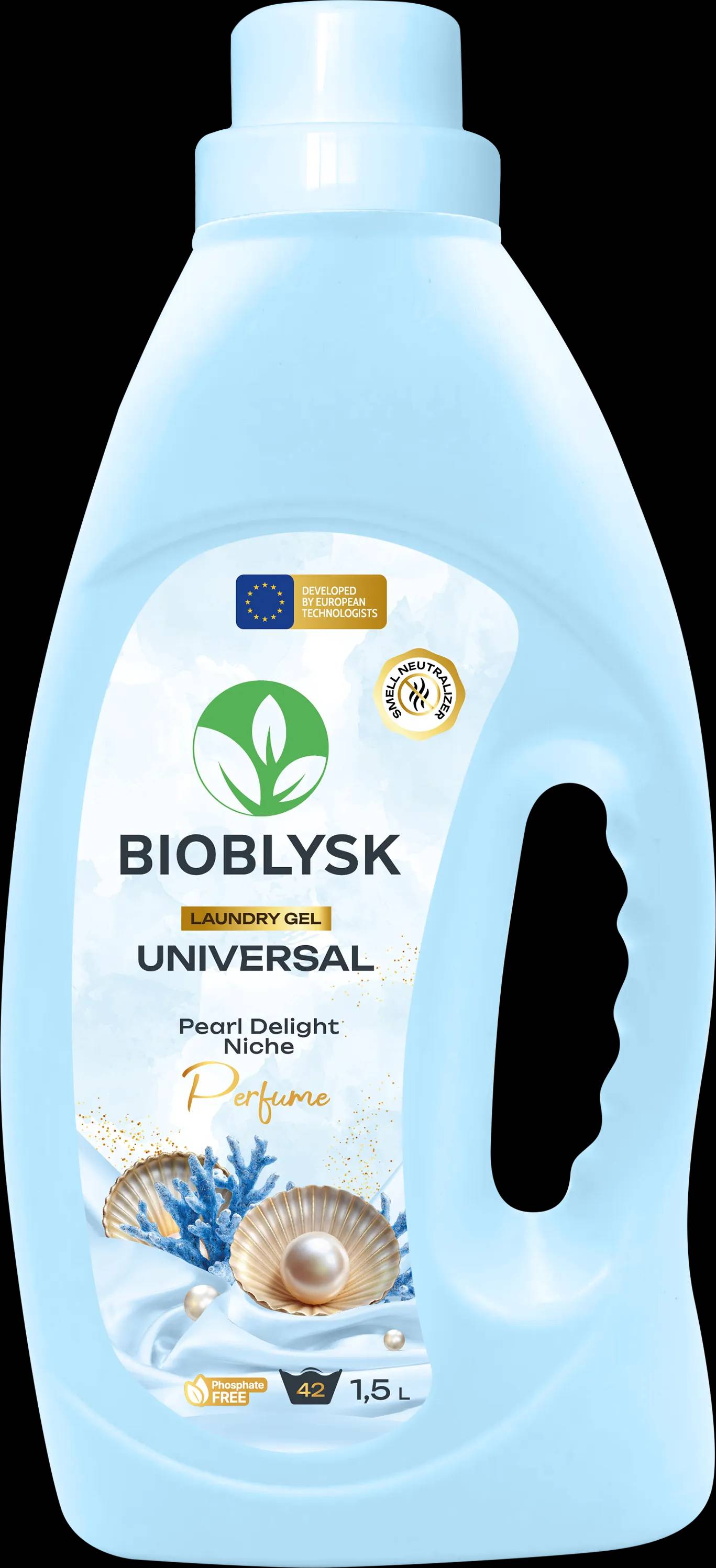 Гель для стирки парфюмированный “Universal & Pearl Delight Niche Perfume” BioBlysk 1,5 л - 403803