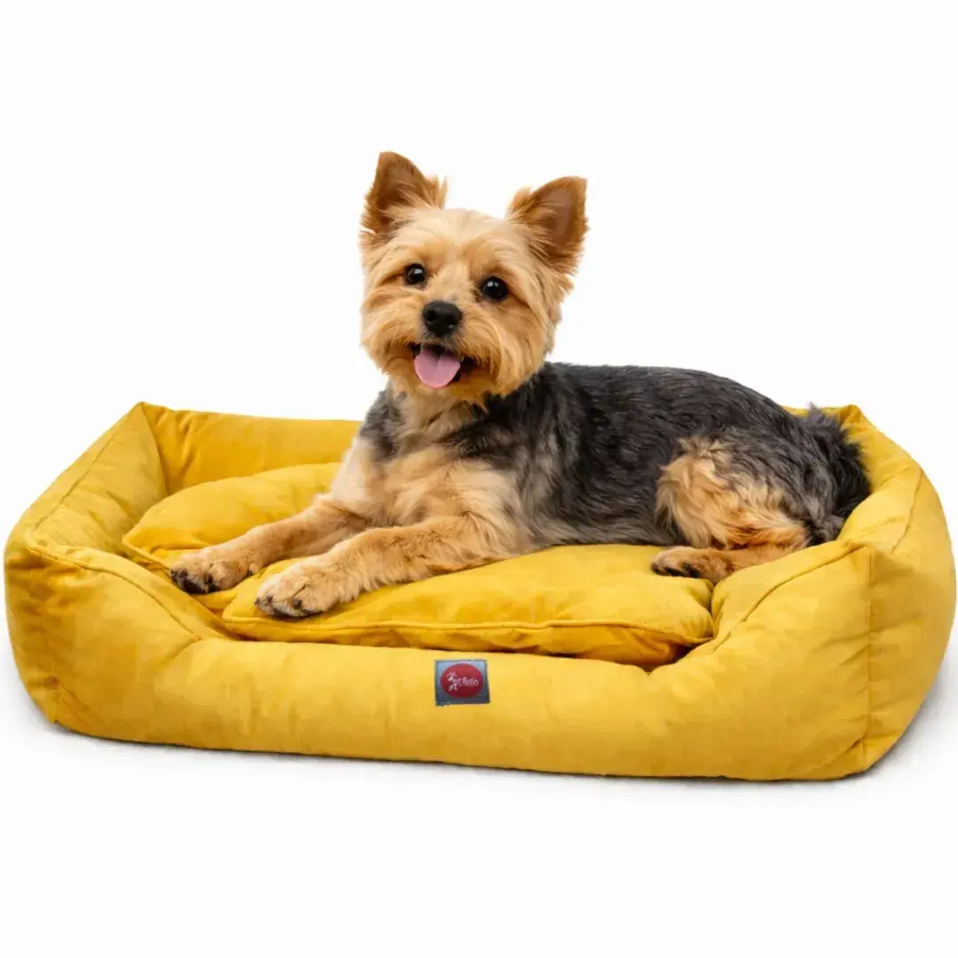 Лежак для тварин DIEGO rest lux 1/5 50*35 гірчичний - 412082