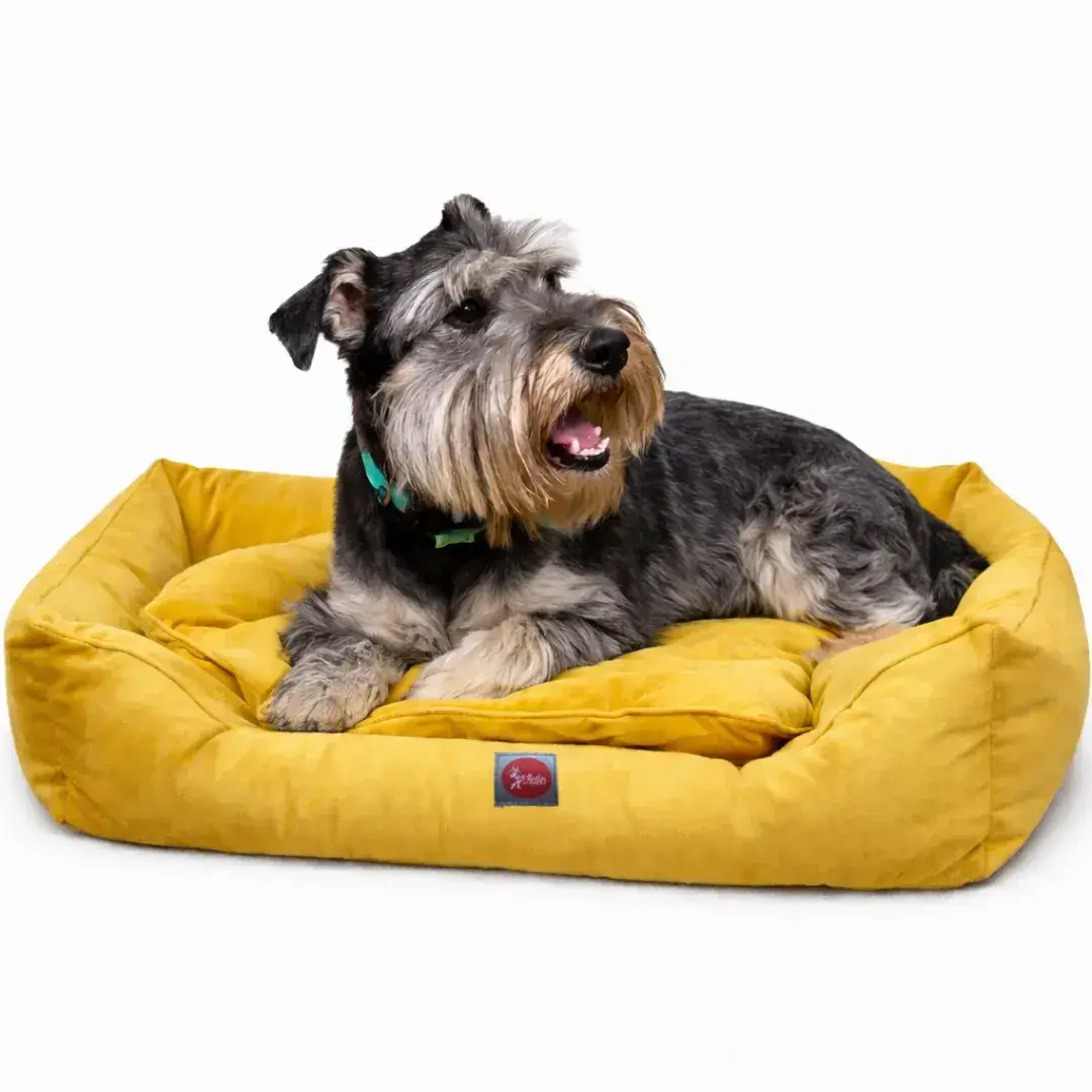 Лежак для тварин DIEGO rest lux 3/5 70*50 гірчичний - 412094