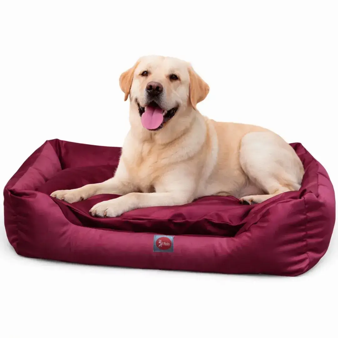 Лежак для животных DIEGO rest lux 5/6 90*65 красный - 412107